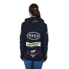 POOL`s Fleece Softshell-Jacke \"Multilogo\"